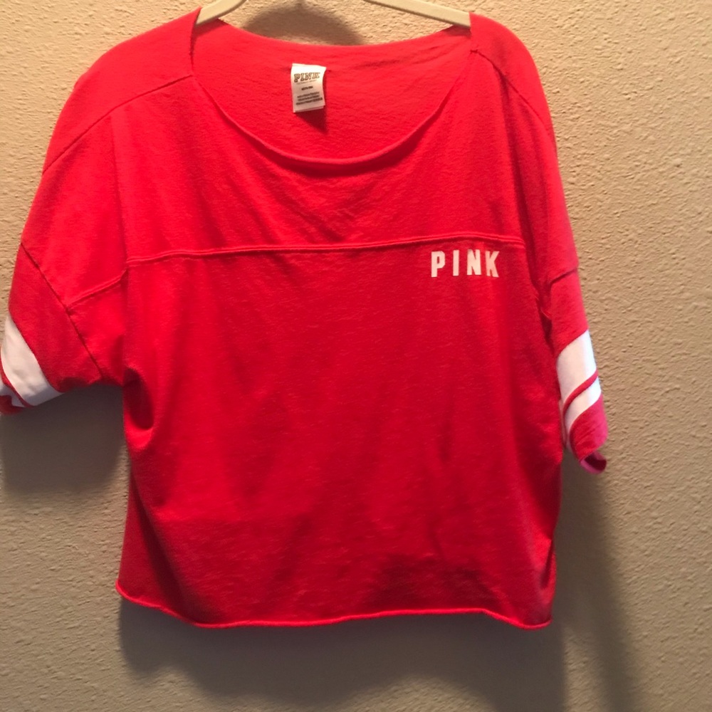 Red victoria secret top